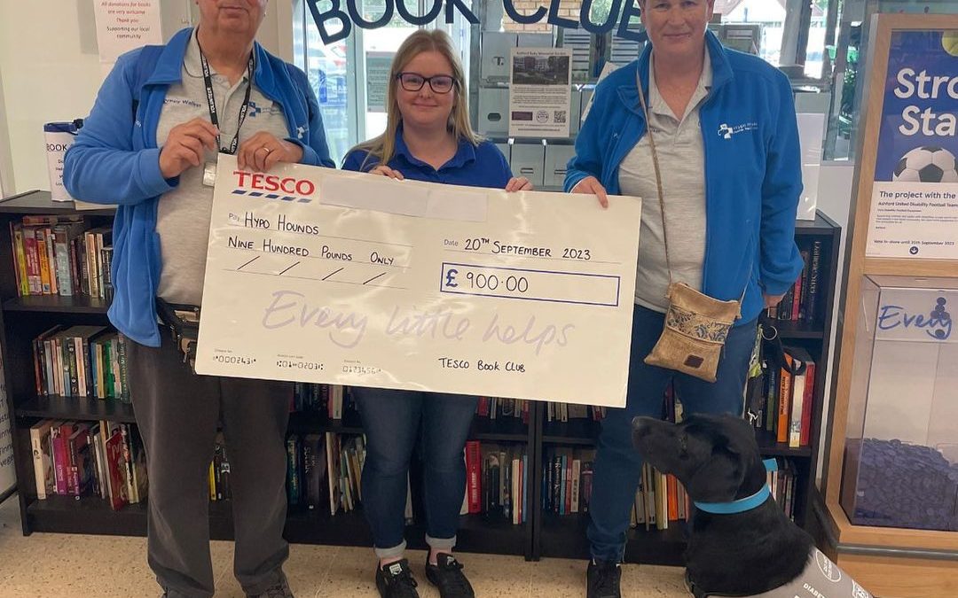 Corporate Donation from Tesco - Team Digby